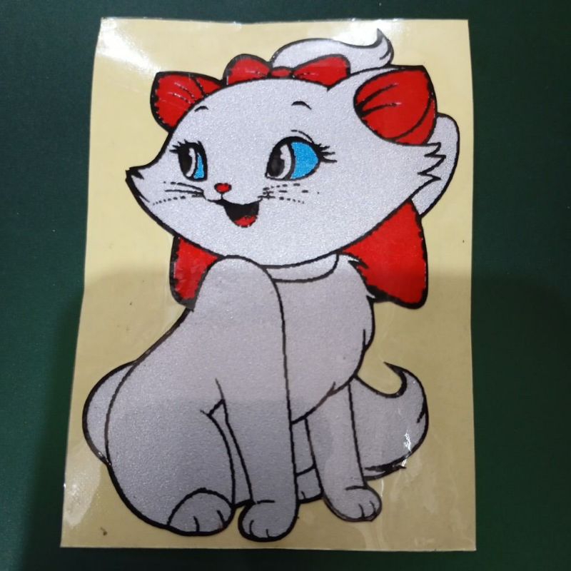 

stiker gambar kucing
