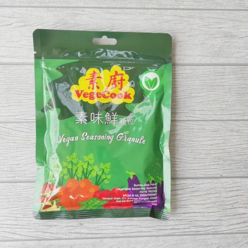 

Vegecook Vegetarian Seasoning Powder 250gr Bumbu Perasa Sayuran Vegan
