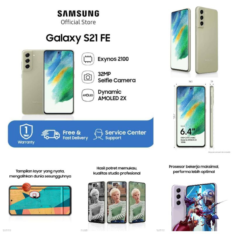 Samsung Galaxy S21 FE Smartphone 8GB 256GB