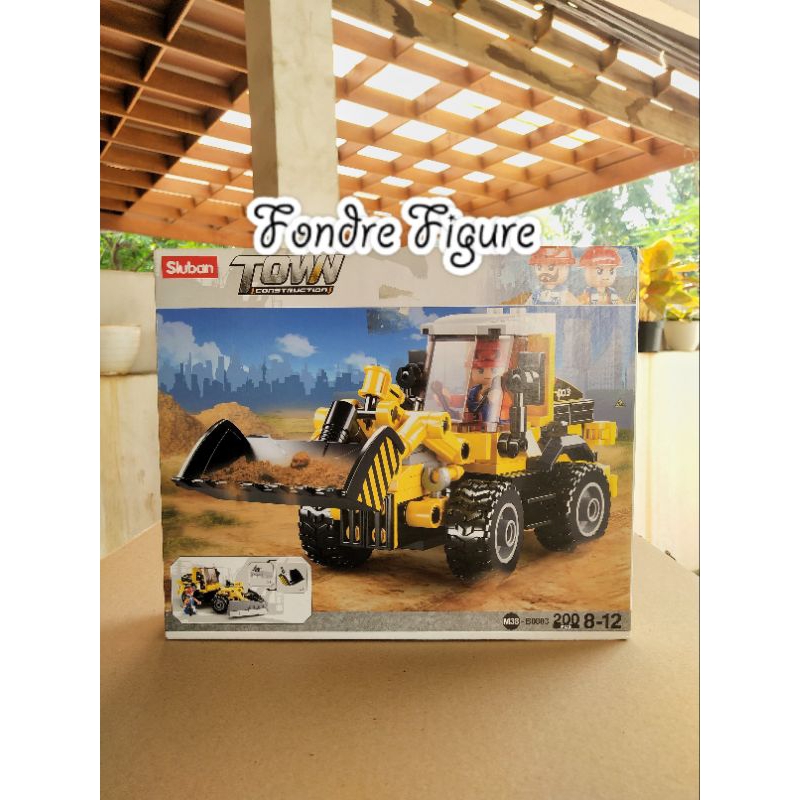 ORIGINAL SLUBAN TOWN CONSTRUCTION BUILDER M38-B0803 M38-B0920D LEGO BRICK BALOK MAINAN ANAK KADO BRI
