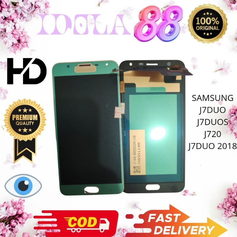LCD FULLSET SAMSUNG J7DUO / J7DUOS / J720 / J7DUO 2018 ORIGINAL TOUCSHCREEN LCD