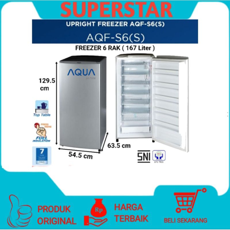 Kulkas FREEZER Aqua S6