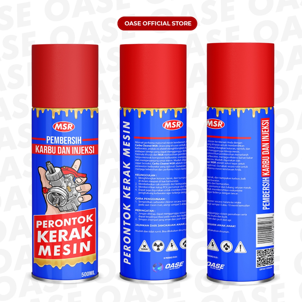 msr carbu cleaner / carburator cleaner / injektion cleaner / carburator / cleaner 500ml