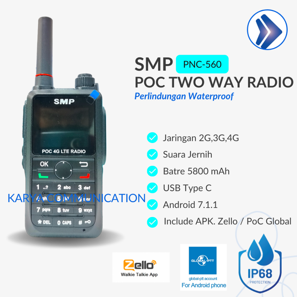 HT PoC SMP PNC560 Waterproof Free platform Poc Global
