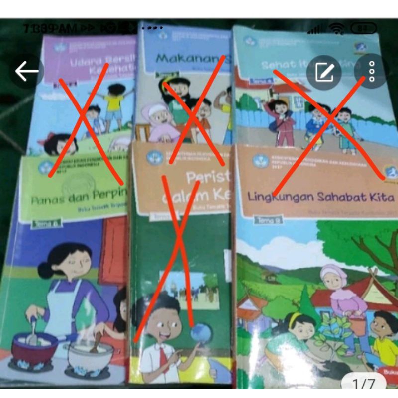 BUKU TEMATIK SD KELAS 5 TEMA it6,,8