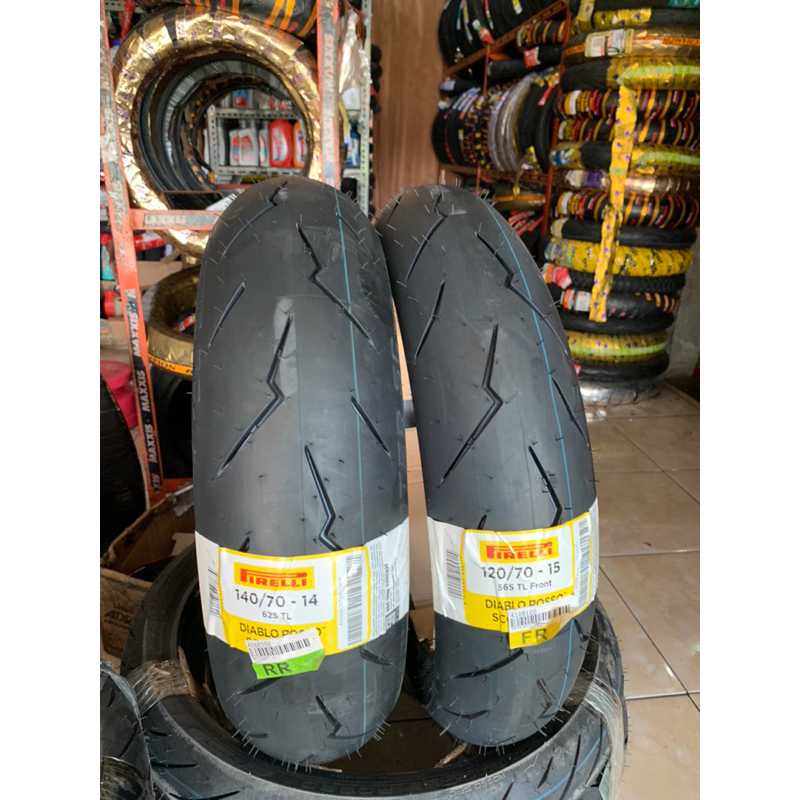 ban pirelli xmax diablo rosso scooter SC 120/70-15 140/70-14 soft compound 1ban