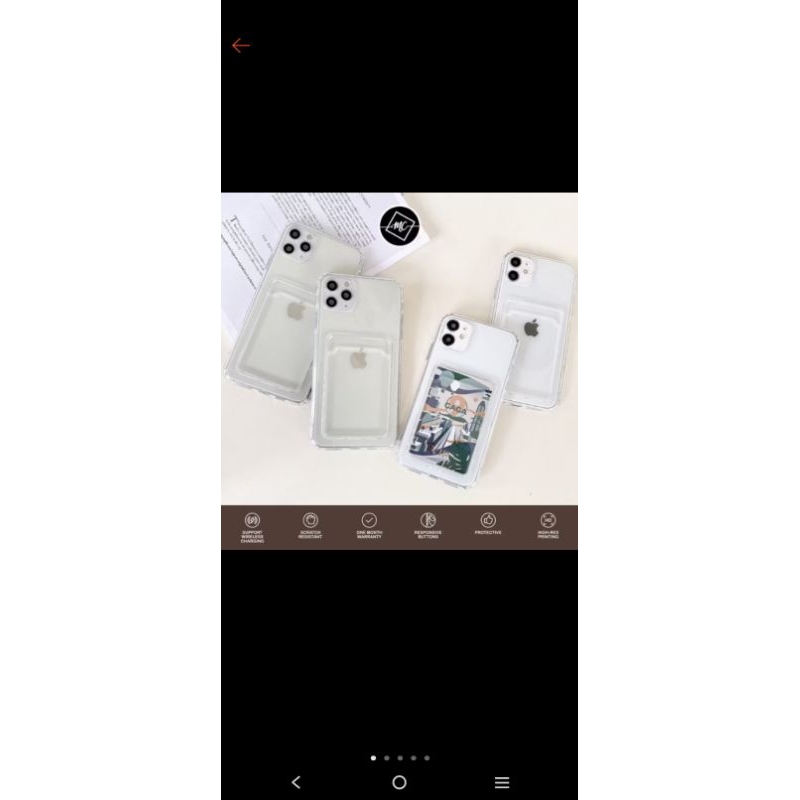 casing transparan vivo  y17