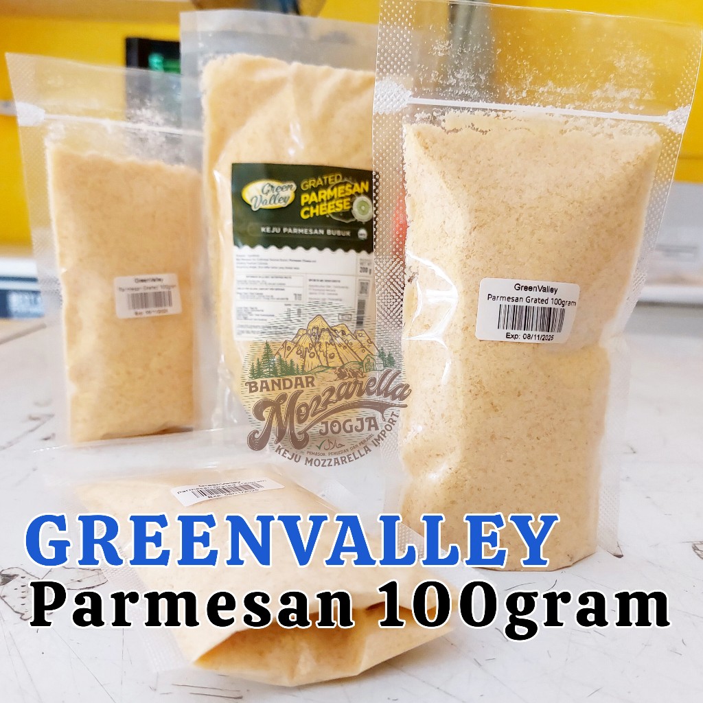 

Greenvalley Parmesan 100 gram /anchor parmesan / happyvalley parmesan / green valley parmesan