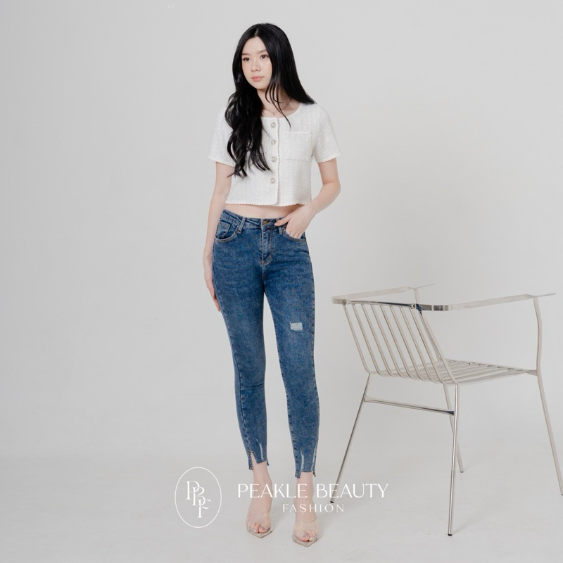 PEAKLE - Chloe Jeans [ Best Seller Jeans | Skinny Jeans | Denim]