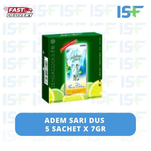 

⭐ISF⭐Adem Sari Dus 5 Sachet 7 g pereda panas dalam ademsari 5 sachet kardus