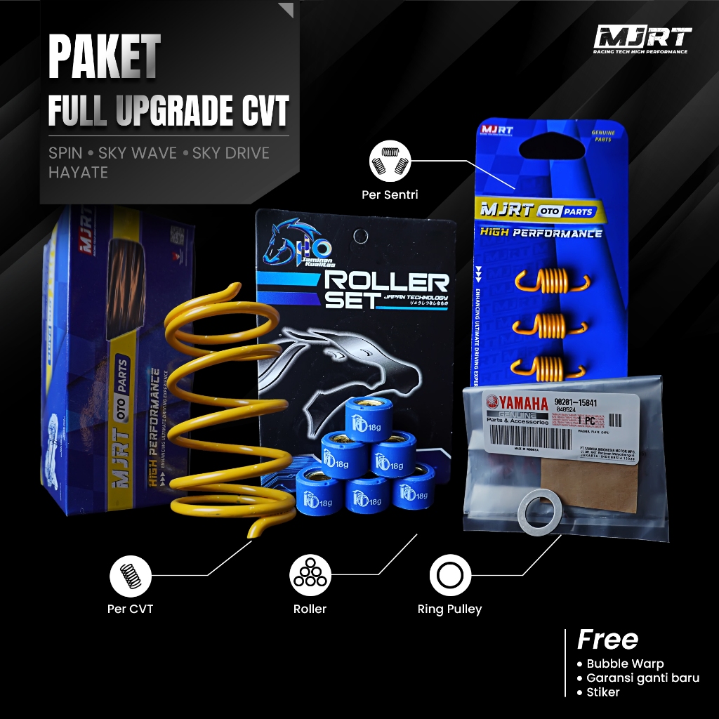 PAKET UPGRADE CVT SKYWAVE SPIN SKYDRIVE HAYATE