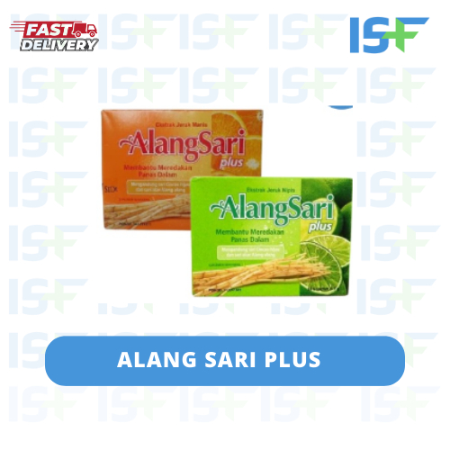

⭐ISF⭐Alangsari Jeruk Manis / Alang Sari Jeruk Nipis 6's Mencegah Sariawan & Panas Dalam