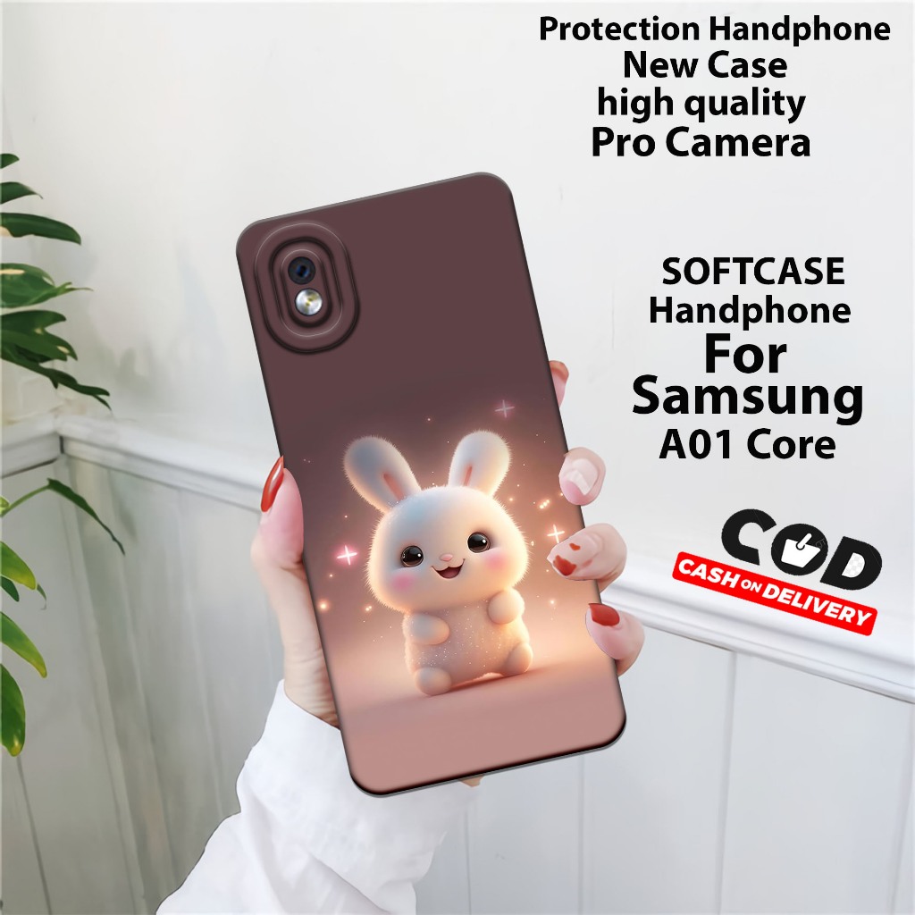 Case Samsung Galaxy A01 Core Terbaru 2020 - Tpu/Selikon FullCover - Softcase Samsung A01 Core Lucu -