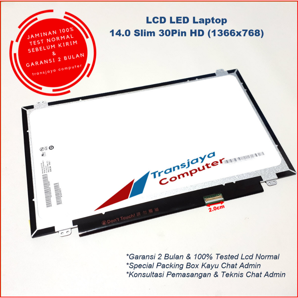 LCD LED Layar HP 240 G5 245 G5 240 G6 245 G6