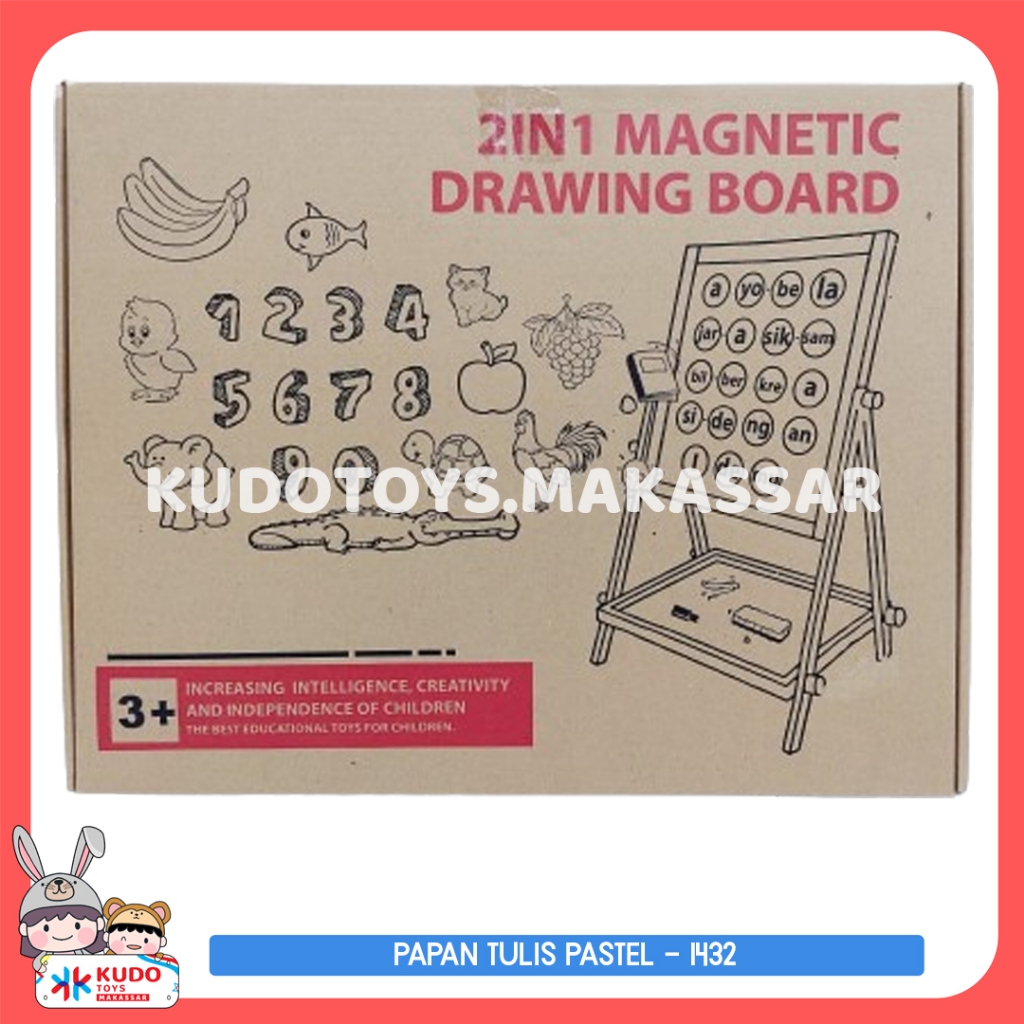 

PAPAN TULIS KAYU BELAJAR ANAK WARNA PASTEL CANTIK AESTHETIC - 1432