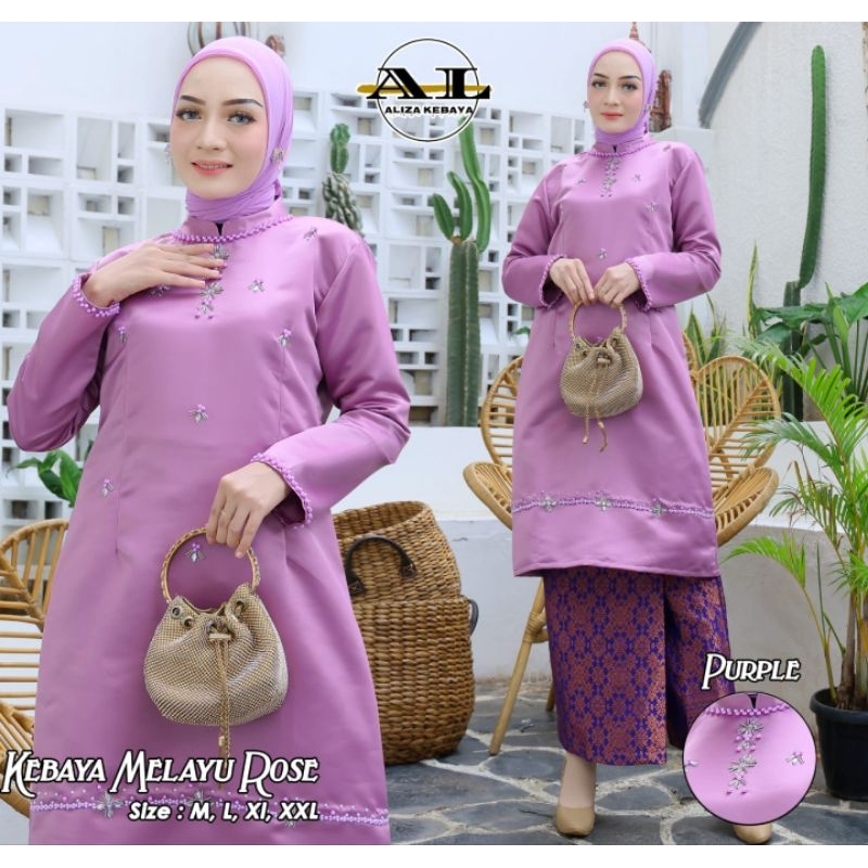 kebaya kurung Melayu Liza / kebaya modern / kebaya terbaru / kebaya wisuda / kebaya jumbo