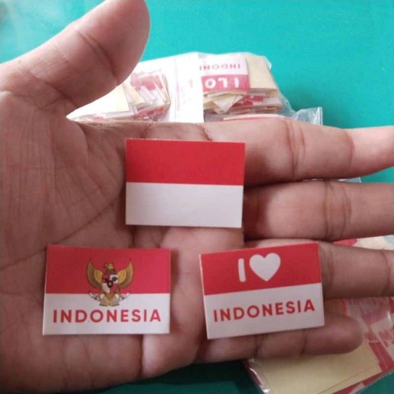 

stiker pipi merah putih