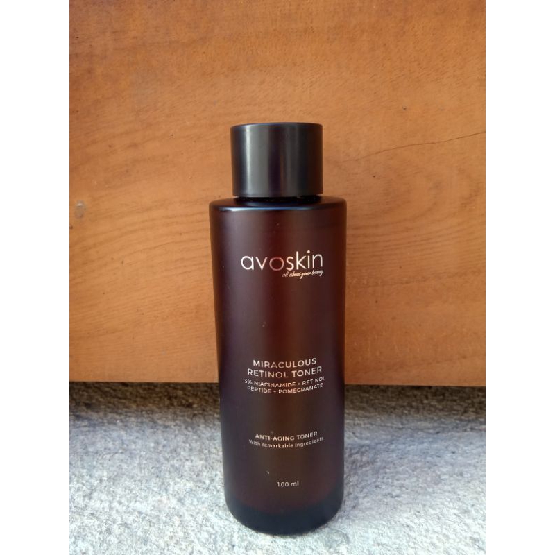 [preloved]- Ovoskin Miraculous Retinol Toner (100 ml)