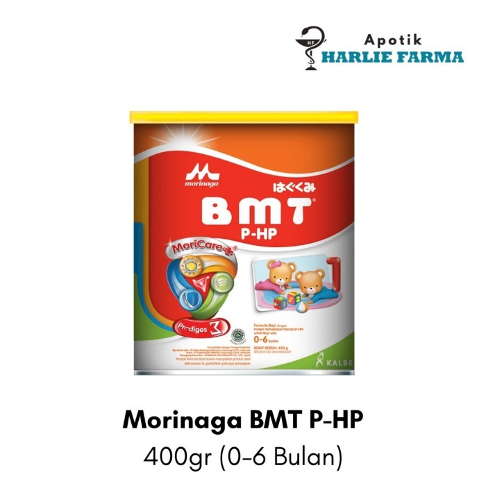 Morinaga BMT PHP 400 gram / P-HP 0 - 6 bulan Susu Formula Bayi Tin