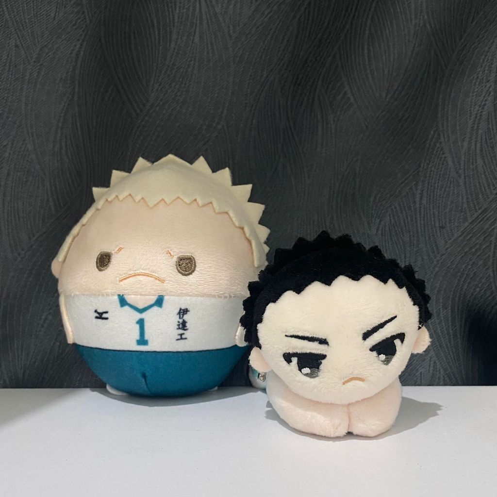 Haikyuu Fuwakororin Hugchara Capit Plush Aone Iwaizumi