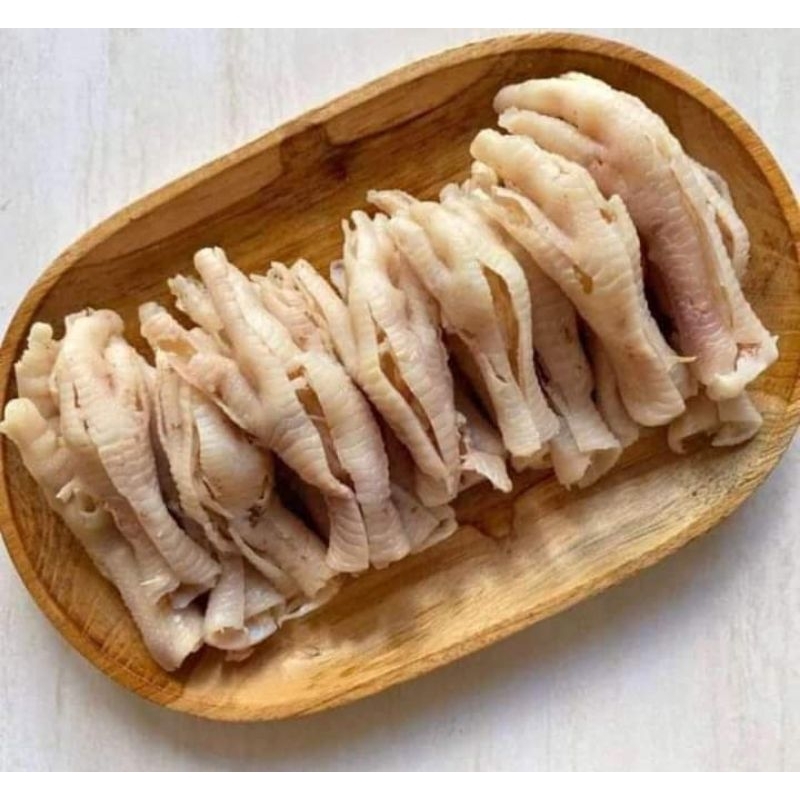 

Ceker tanpa tulang 1kg / dakbal ceker ayam boneless