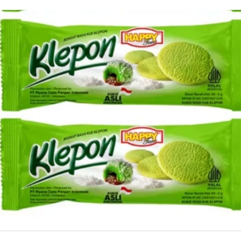 

happy time cookies klepon