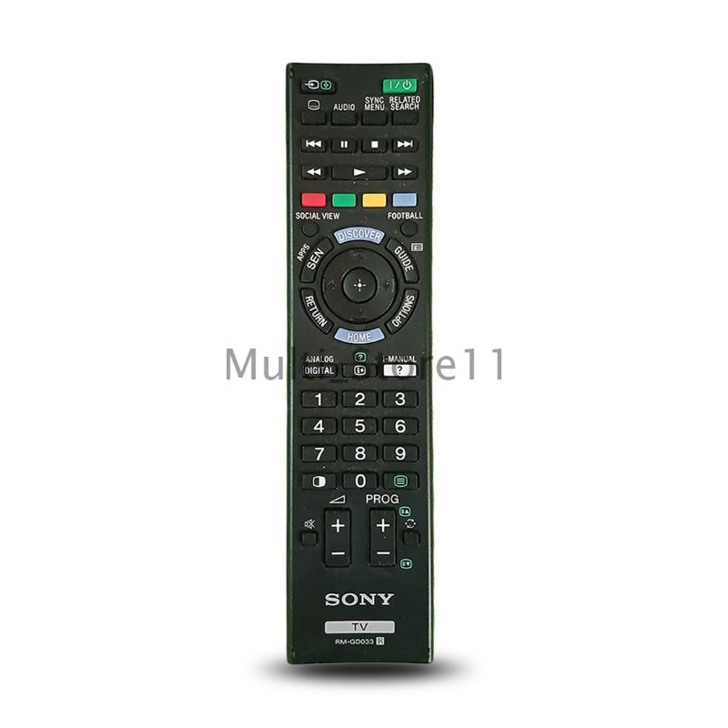 REMOT TV SONY TYPE RM-GD033 ASLI ORIGINAL