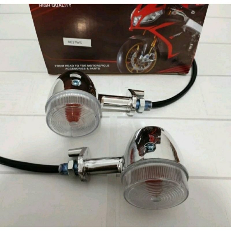 Lampu Sein Standar Scoopy Karbu Sein Scoopy Universal Belakang Sein Sen Standar Scoopy Karbu Hitam