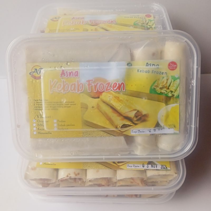 

(PROMO) Kebab Premium Full Daging tanpa letuce isi 10/Box