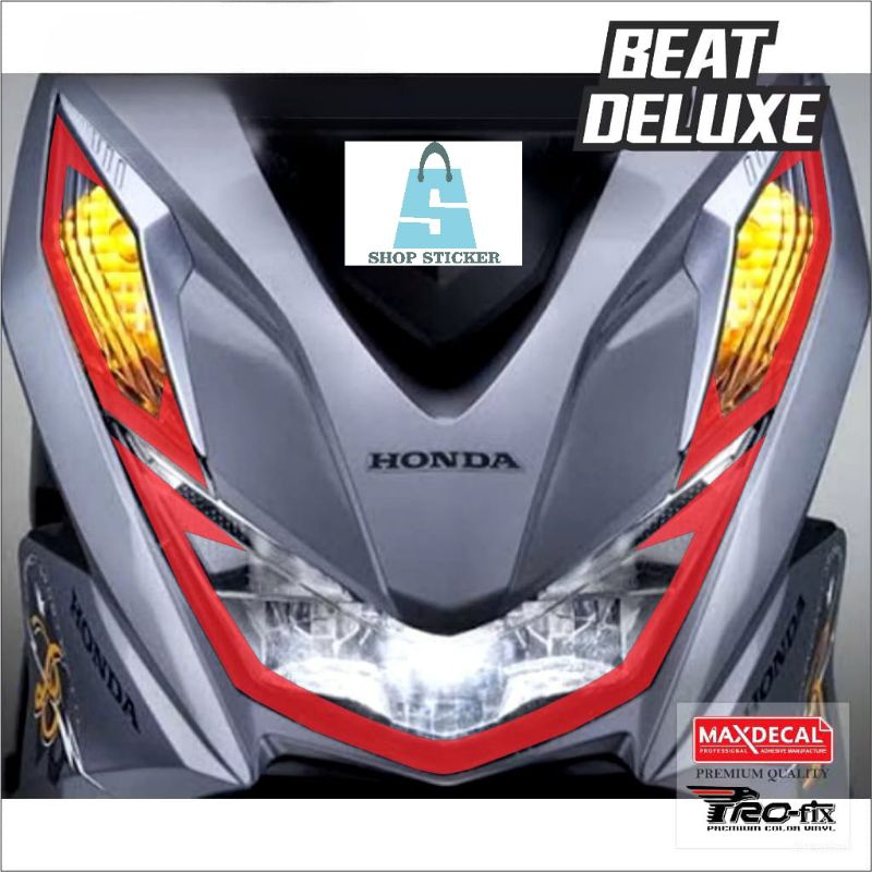Stiker lampu Beat street/deluxe 2022 2023