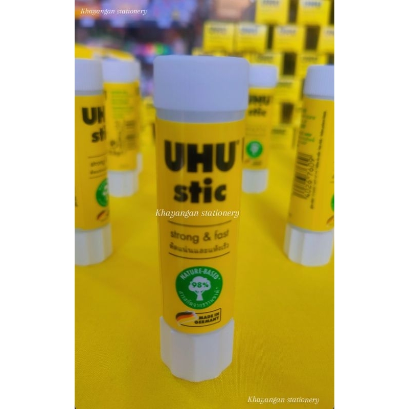 

Lem UHU Stick 8.2gr Lem Kertas Stik Ukuran Kecil | Lem UHU Stick 21g