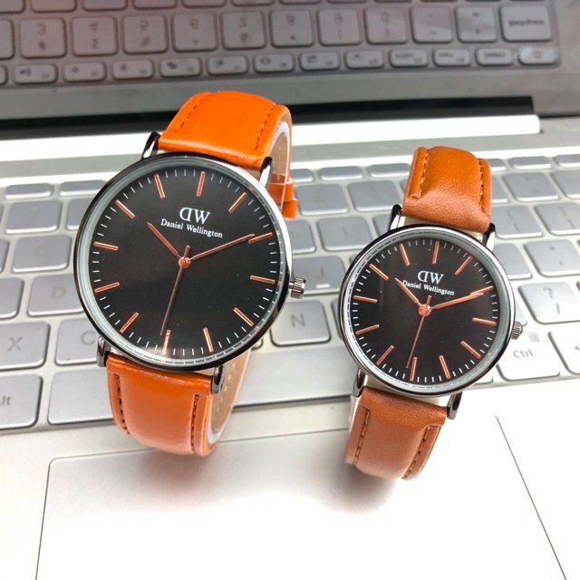 jam tangan couple DW kulit