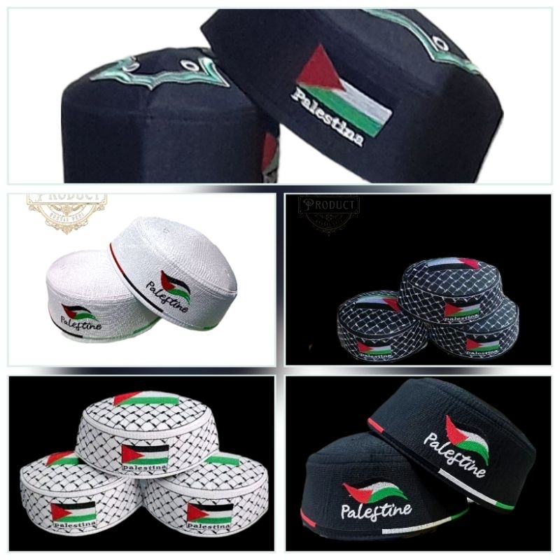 (ECER) PECI TEROMPAH PALESTINA/LOGO PALESTINA/SONGKOK PALESTIN