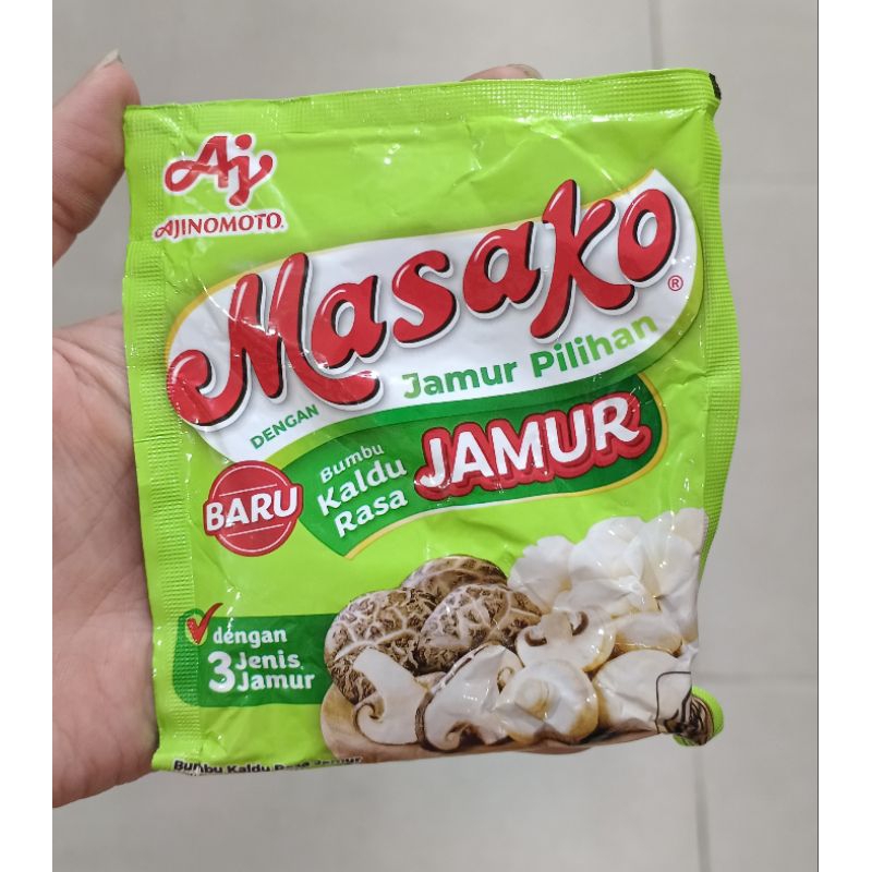 

40gr Masako bumbu kaldu rasa jamur dengan jamur pilihan