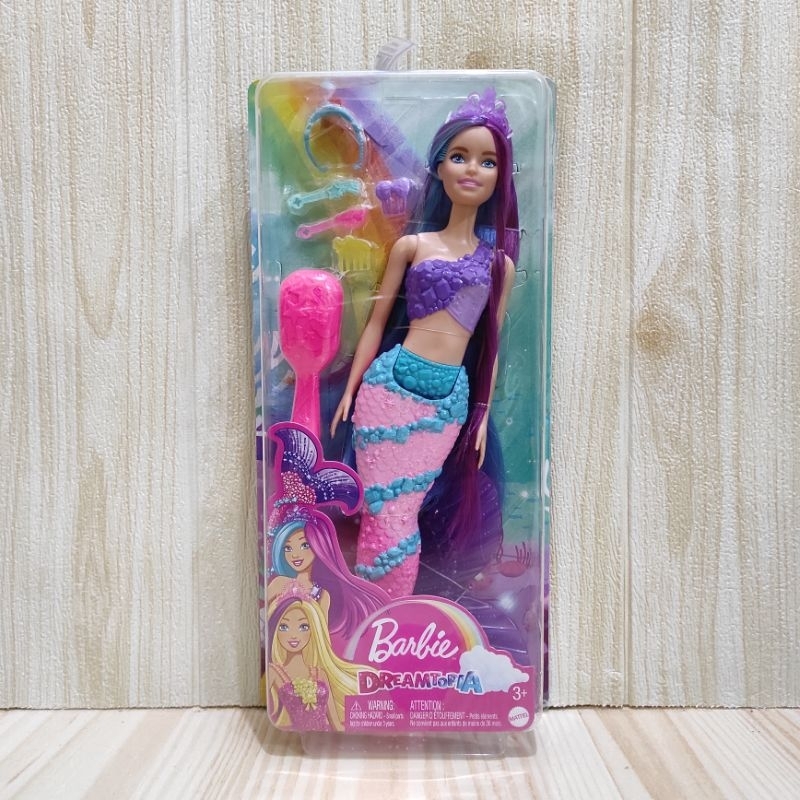 Boneka Barbie Dreamtopia Mermaid Original