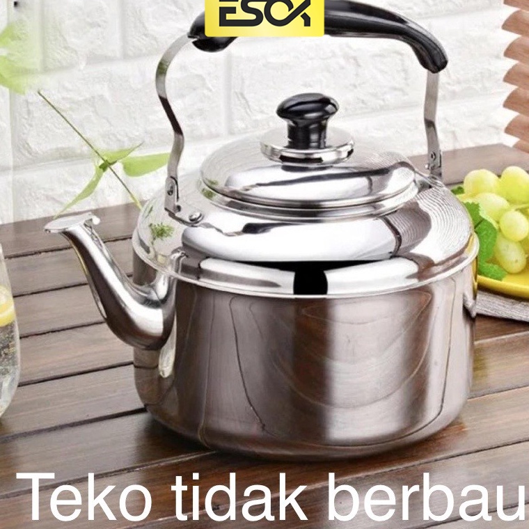 Bagus Banget ESOK Teko Siul Stainless Steel Kettle Whistling Teko Pemanas Air