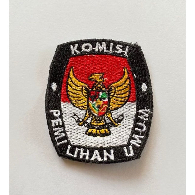 Bordir Logo KPU Bedge KPU Pantarlih PPK KPPS BAWASLU TPS