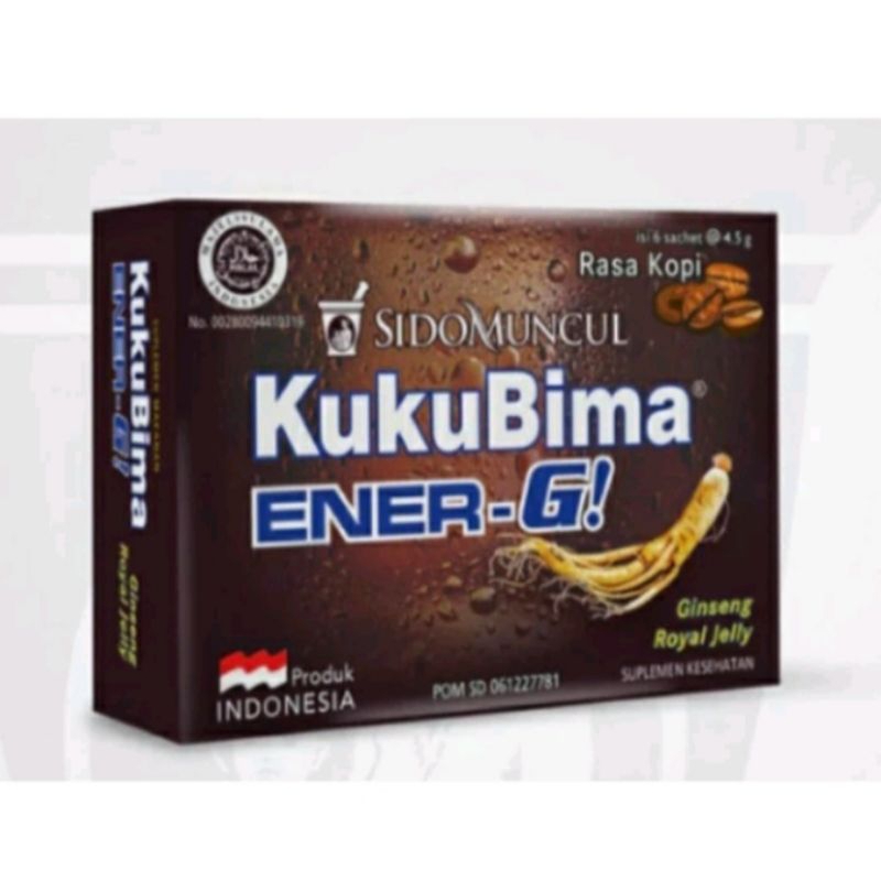 

KUKUBIMA ENER-G RASA KOPI 6 X 4.5 GR