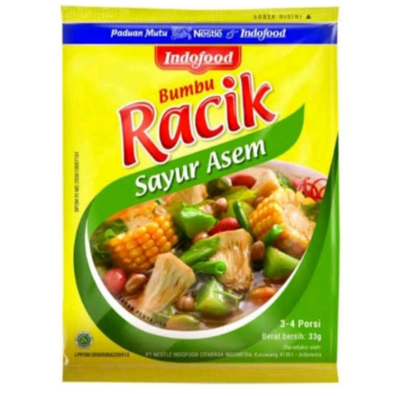 

BUMBU RACIK SAYUR ASEM 33 GR