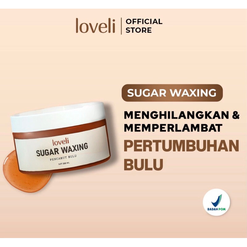 

loveli sugar waxing 25gr