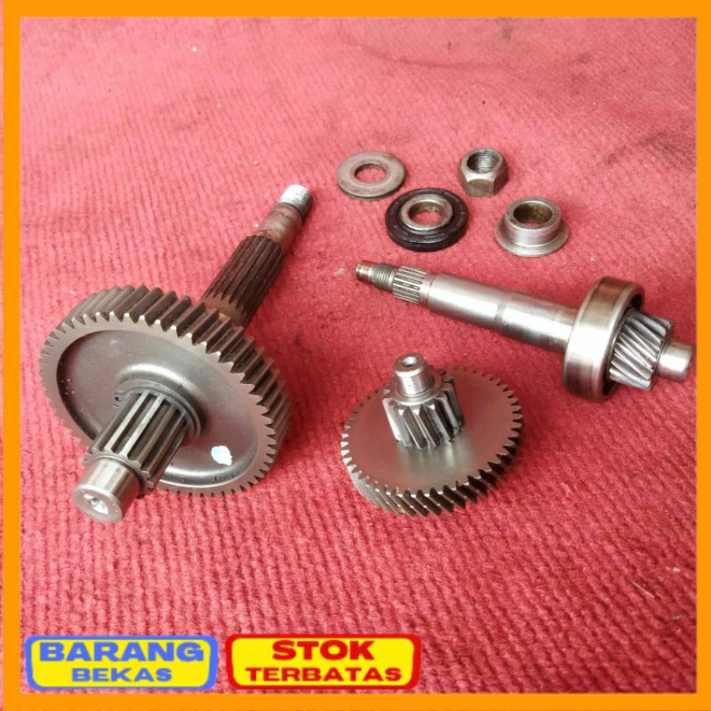 gigi rasio gigi susun gearbox gigi gardan suzuki skywave 125 hayate