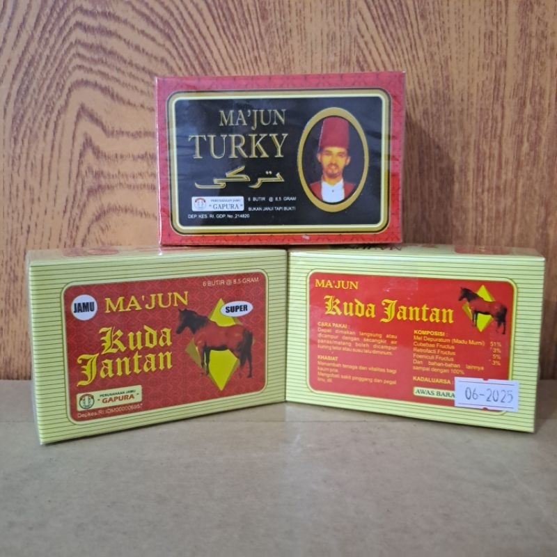 majun kuda / majun turky /  jamu herbal