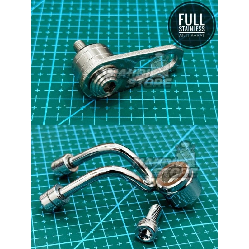 Gantungan Barang Besi STAINLESS Chrome Motor Universal Honda Yamaha Beat Scoopy ADV VARIO PCX JUPITE