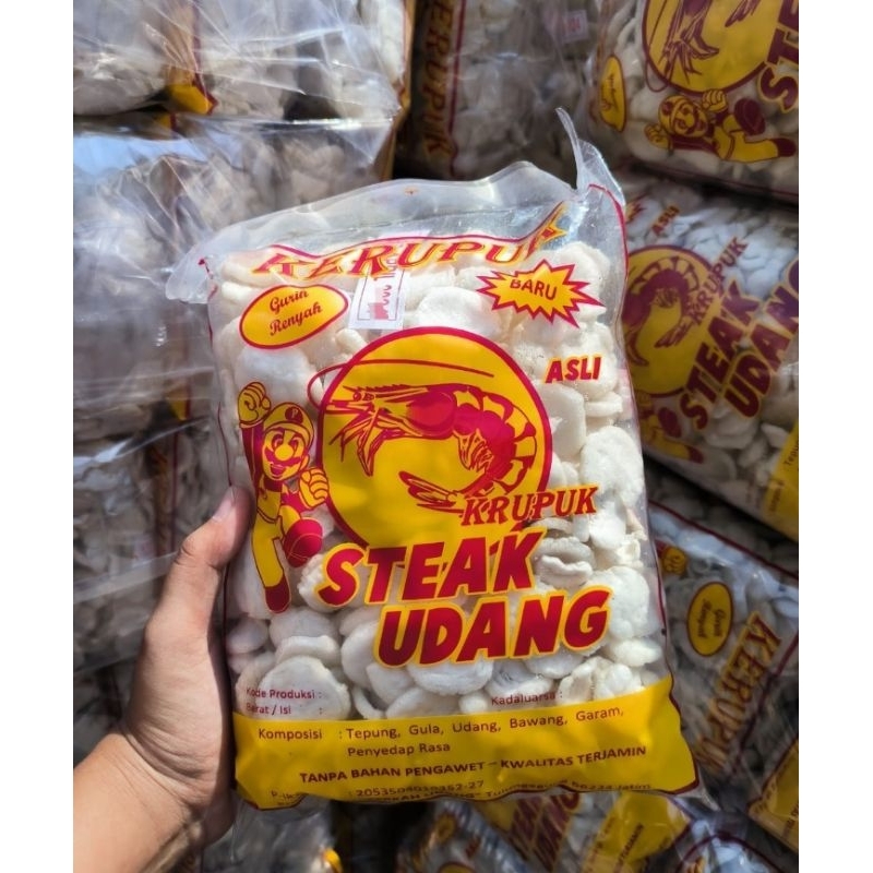 

Kerupuk Udang Cap steak