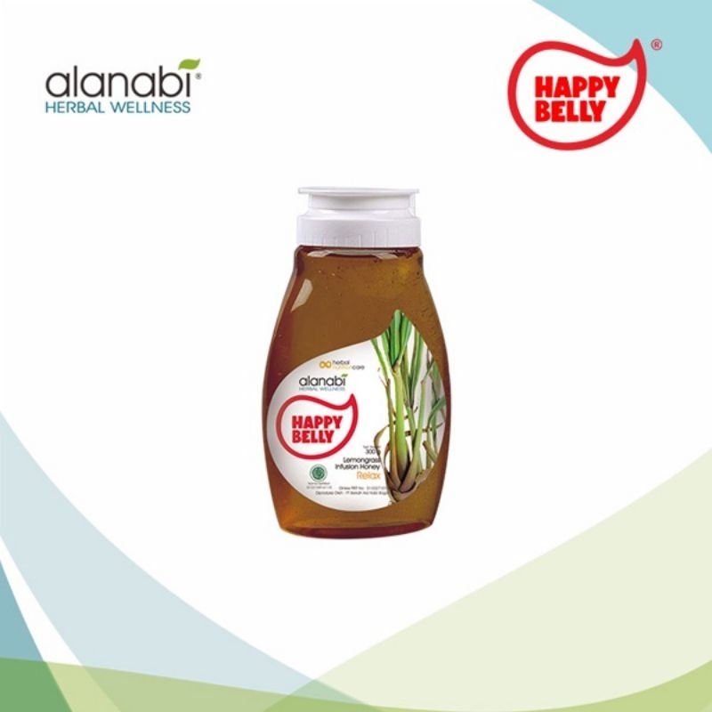 

ALANABI HAPPY BELLY LEMONGRASS INDUSION HONEY|MADU UNTUK RELAKSASI MENGURANGI STRESS
