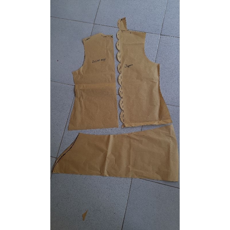 Jual POLA OUTER / blazer saja batik.