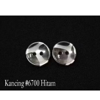 kancing baju unik black 15mm