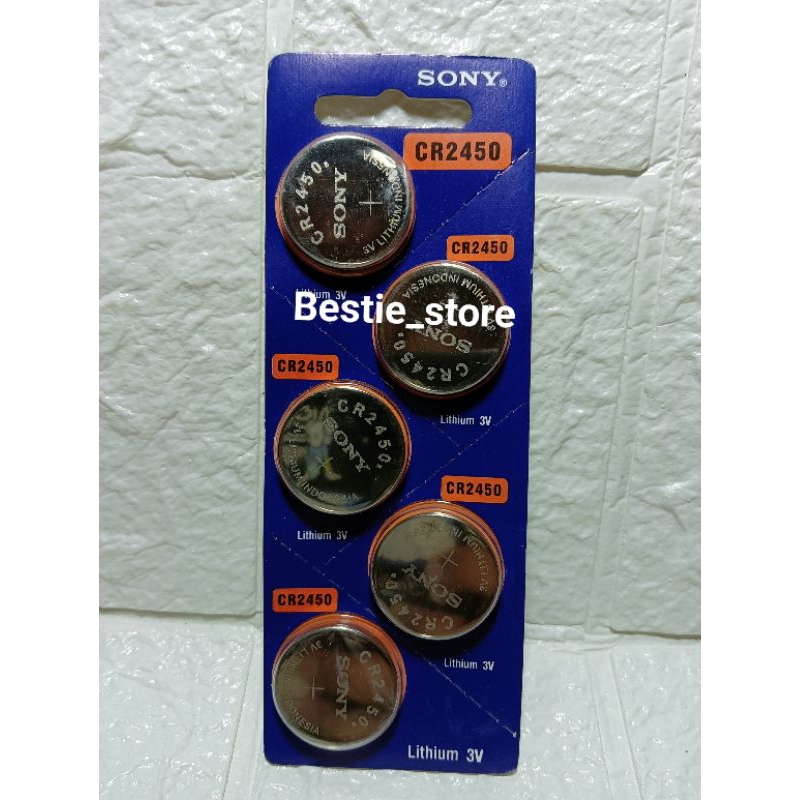 Baterai Sony Cr2450 3V ORIGINAL_Baterai cr2450 CR2450 Cr2450 ORIGINAL