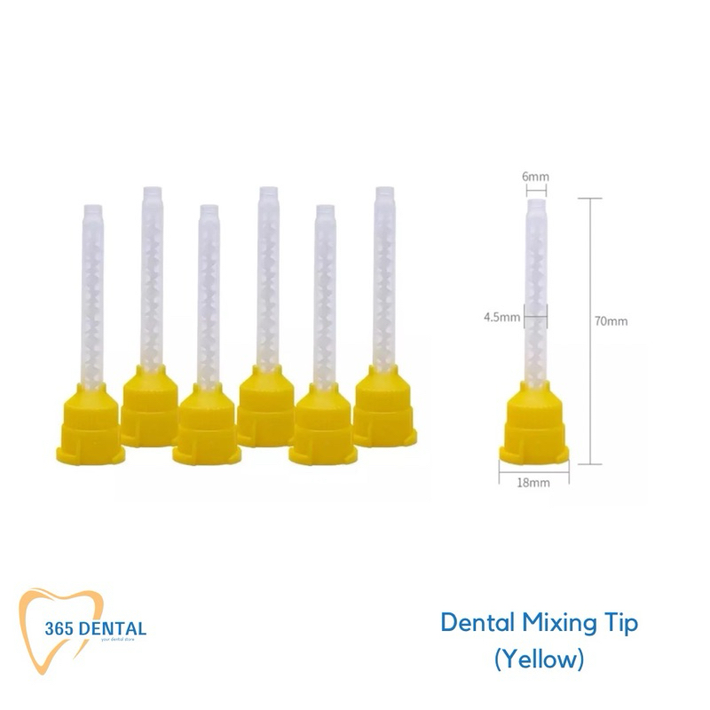 Dental Mixing Tip Kuning