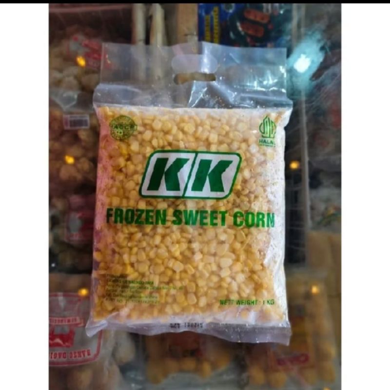 KK Frozen Sweet Corn Jagung Manis Frozen 1kg